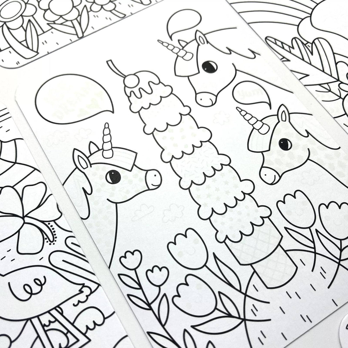 Undercover Art Hidden Patterns Coloring - Unicorn Friends