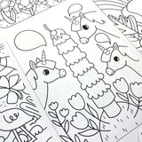 Undercover Art Hidden Patterns Coloring - Unicorn Friends