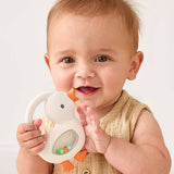 Bitzy Shake Teether Rattle - Goose