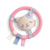 Itzy Ring Pal Teether - Pink Kitty