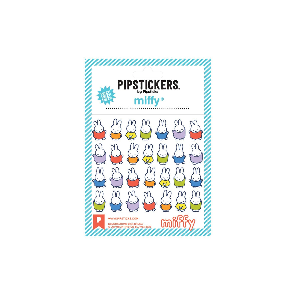 Pipstickers -  Colorful Miffy