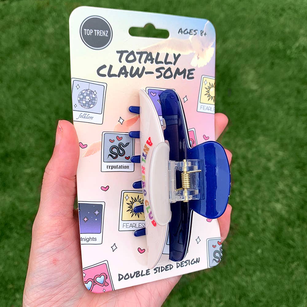 Two-Sided Large Claw Clip - Anti Hero Club