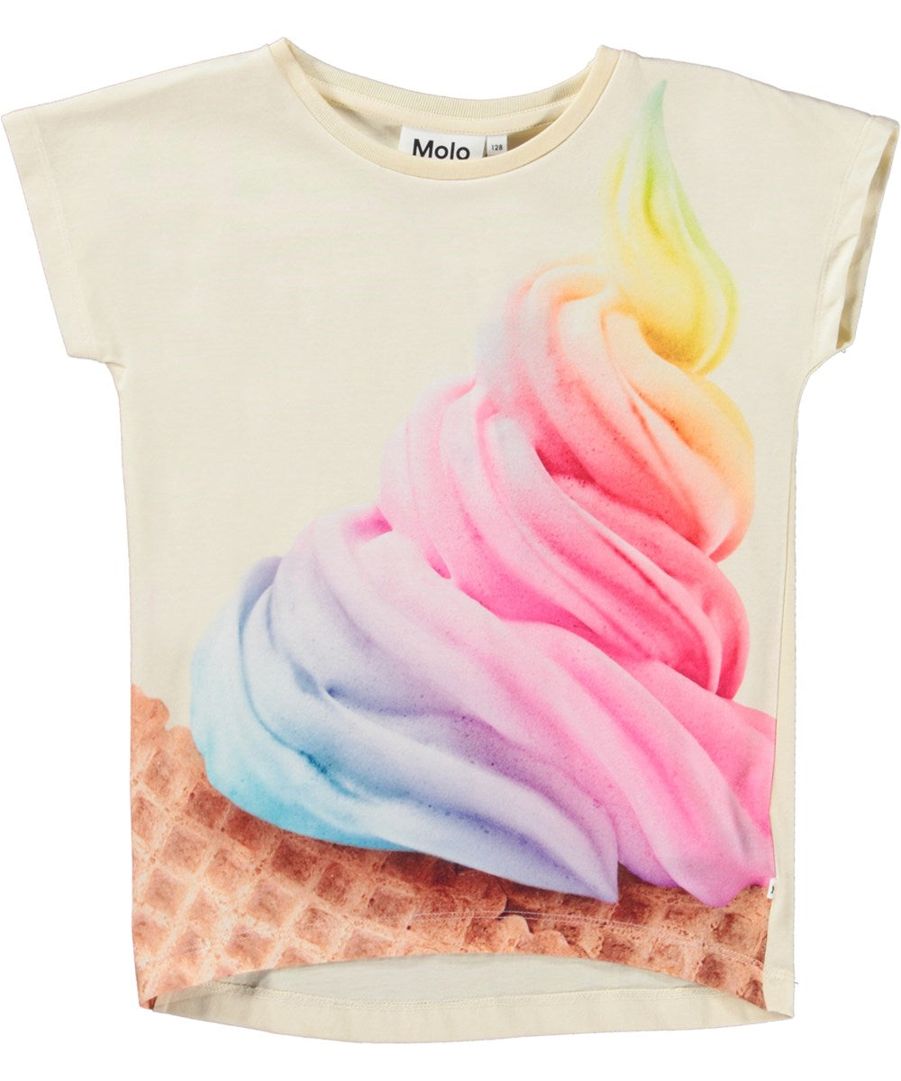 Molo Ragnhilde Tee - Rainbow Softice
