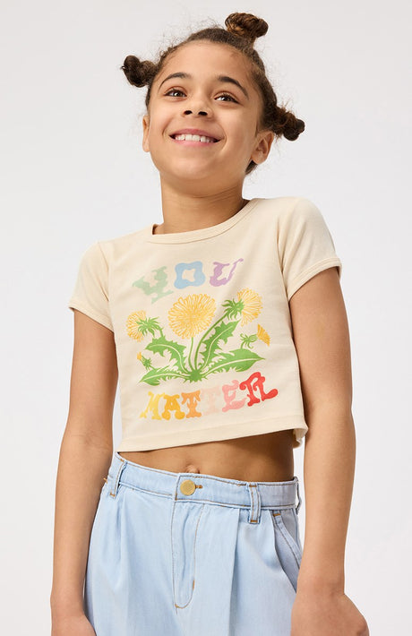 Molo Rizzo Crop Tee - You Matter