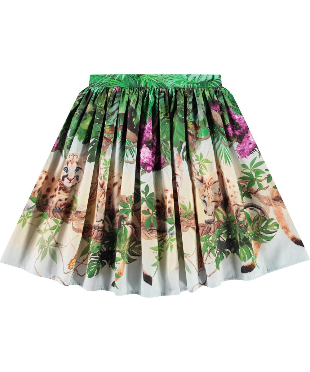Molo Bonnie Skirt - Fluffy Pumas FINAL SALE