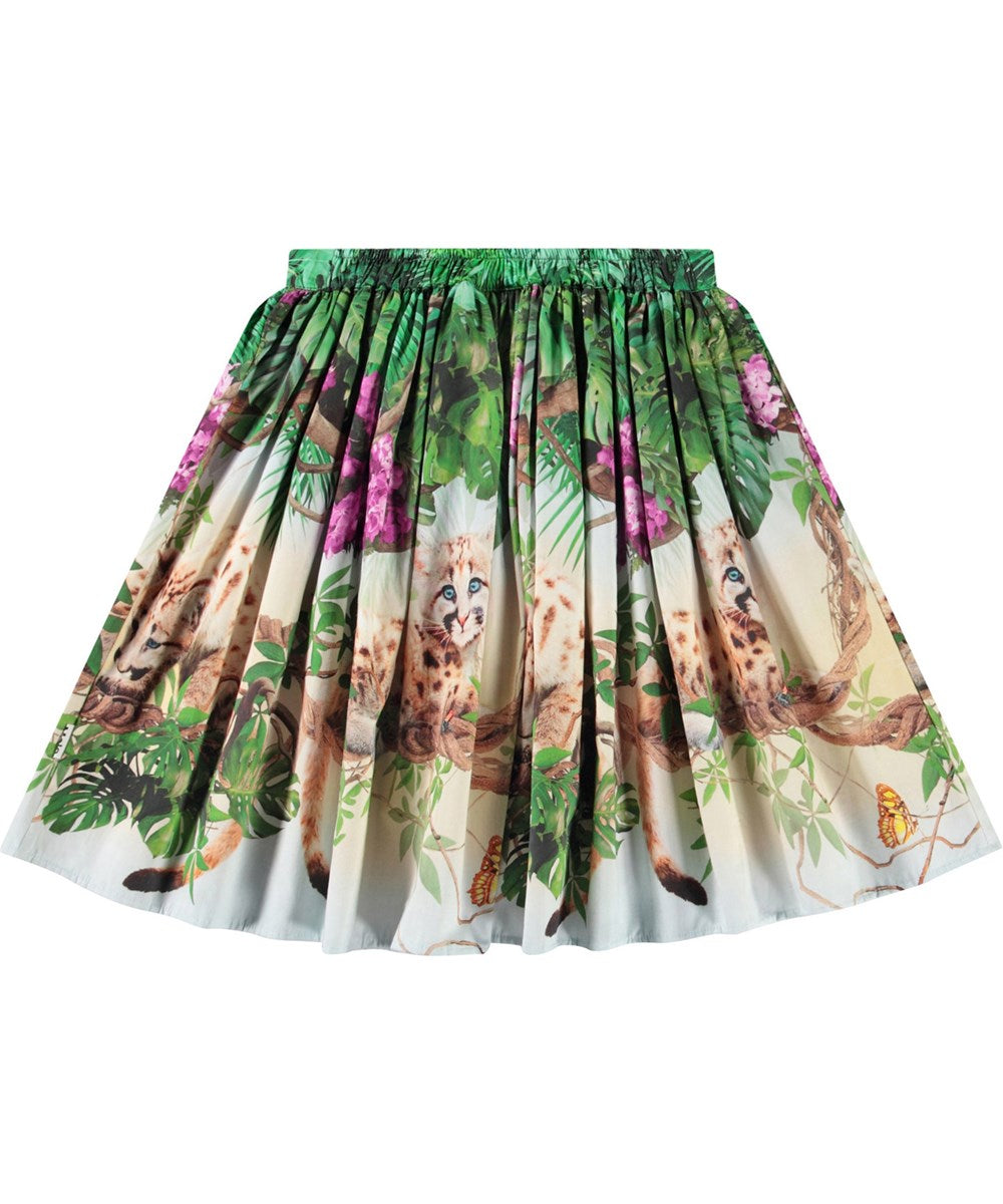 Molo Bonnie Skirt - Fluffy Pumas FINAL SALE