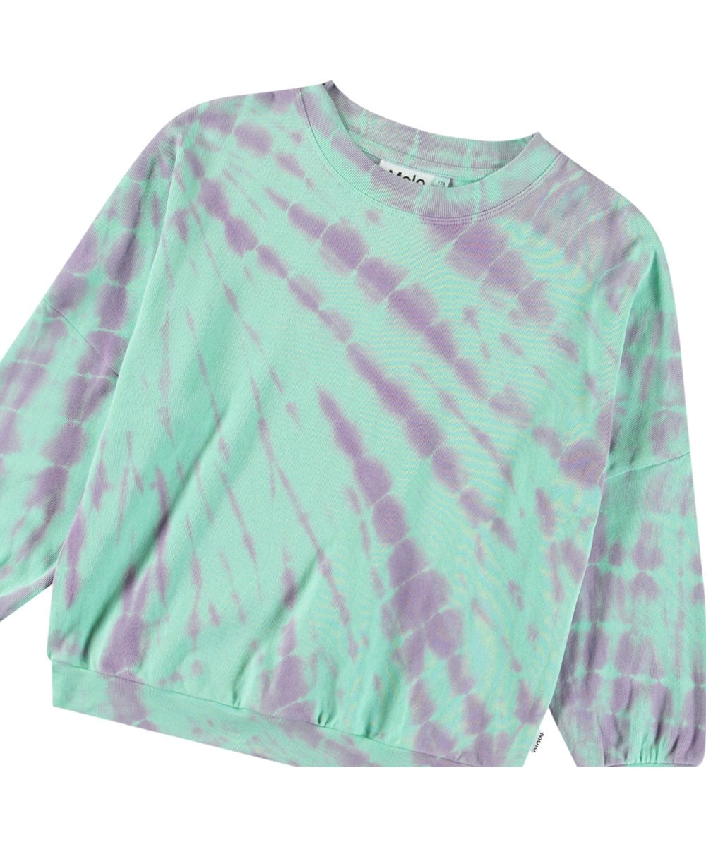 Molo Marika Pullover - Ocean Tie Dye