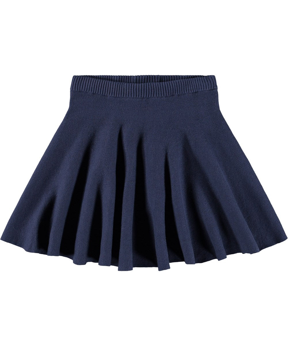 Molo Barbro Knit Skirt - Galaxy Blue
