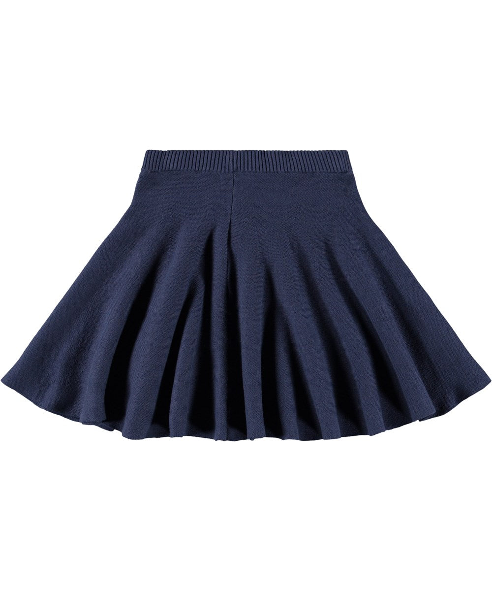 Molo Barbro Knit Skirt - Galaxy Blue