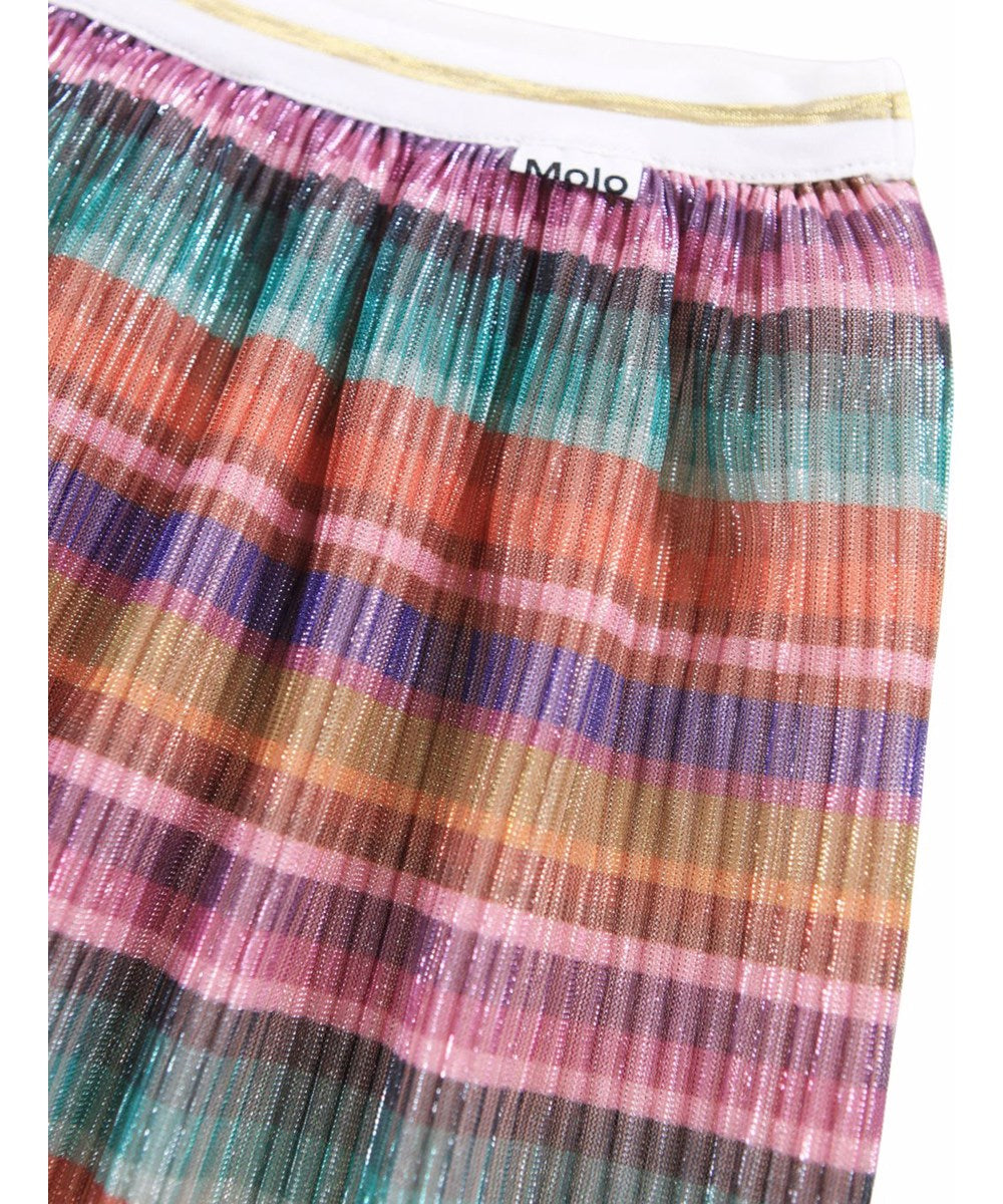 Molo Bailini Midi Skirt - Jewellery Stripe