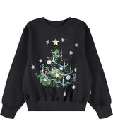 Molo Marge Sequined Pullover - Christmas Tree