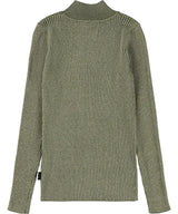 Molo Ginevra Mock Neck Sweater - Golden Evergreen