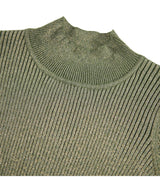 Molo Ginevra Mock Neck Sweater - Golden Evergreen
