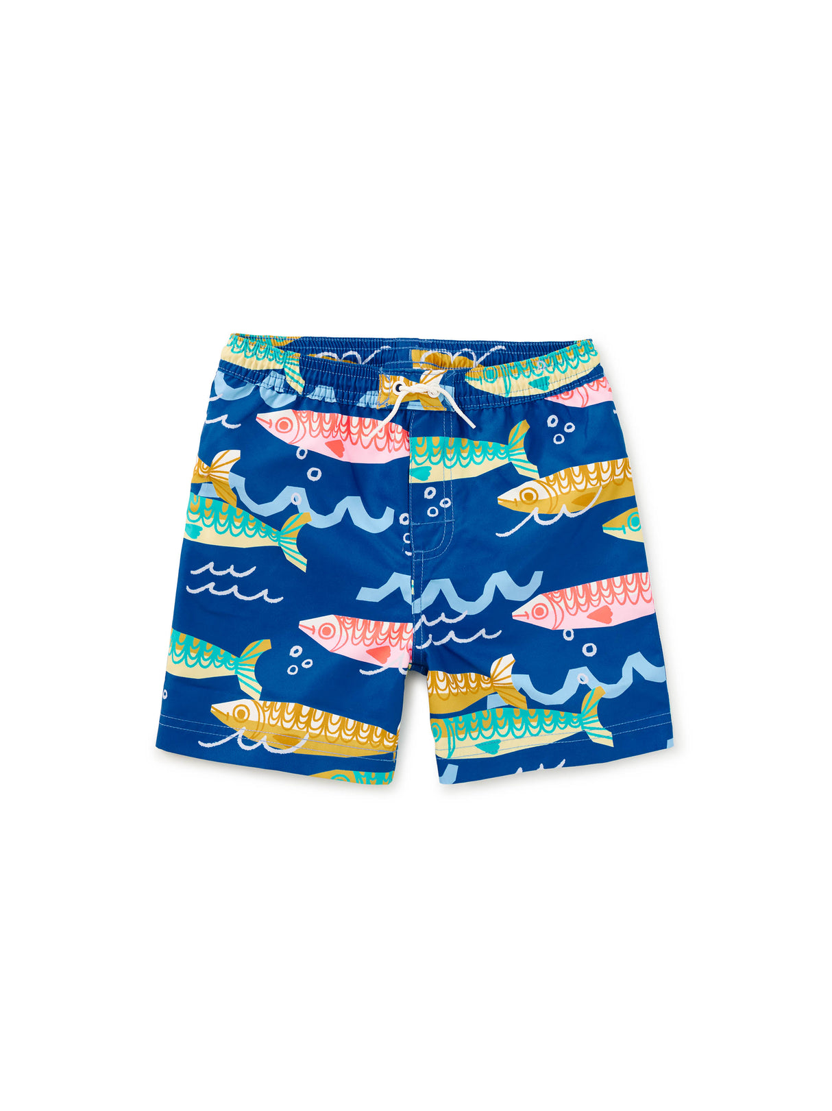 Mid Length Swim Trunks - Sardinas del Mar