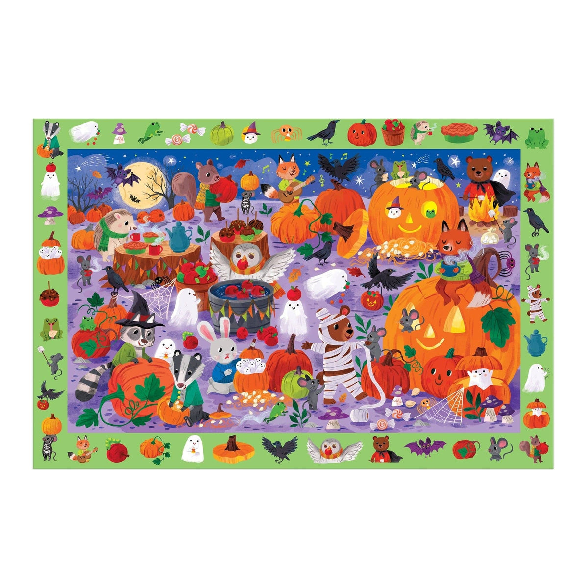 64 Piece Search & Find Puzzle - Pumpkin Patch