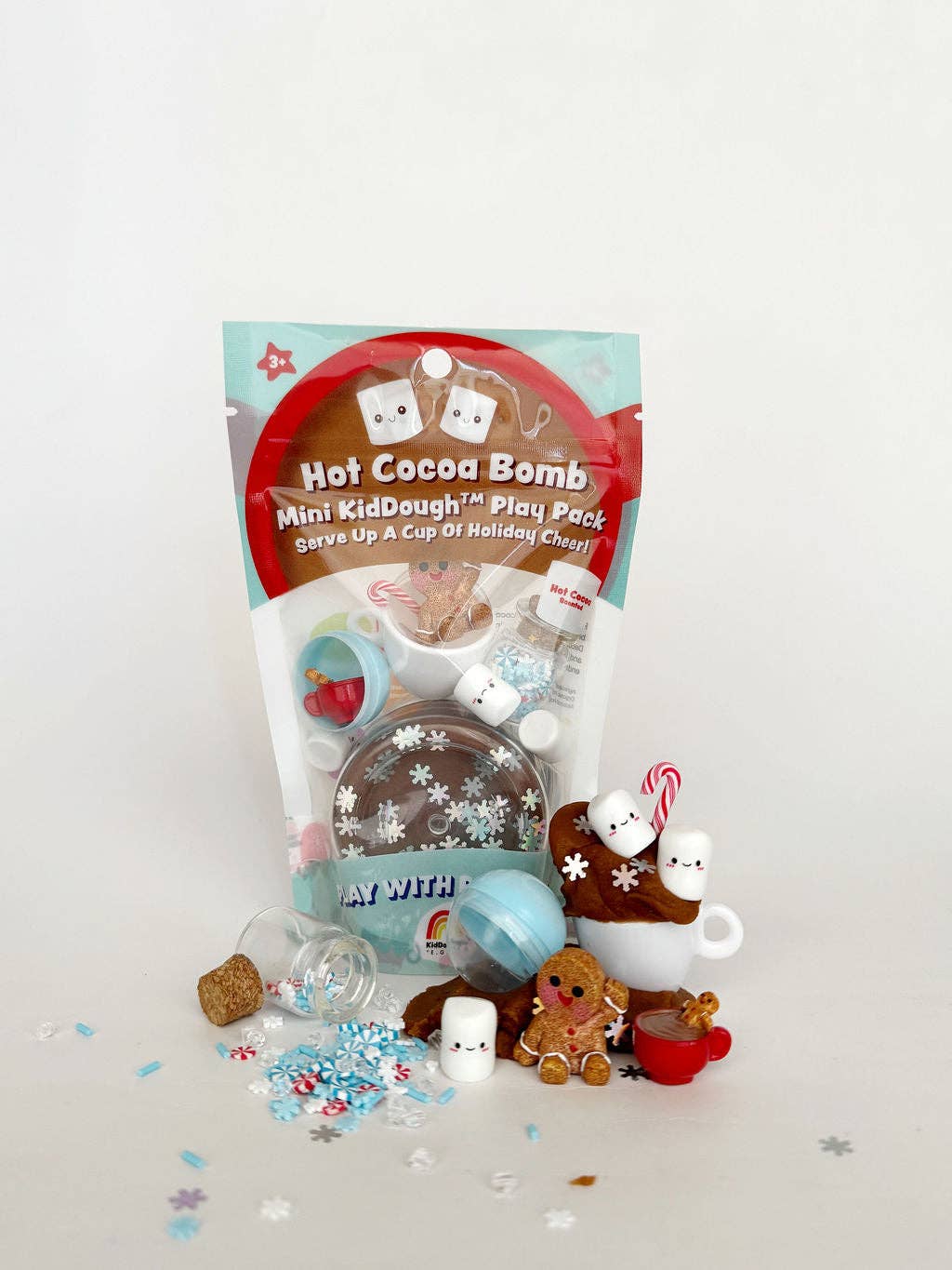 KidDough Mini Play Pack - Hot Cocoa Bomb