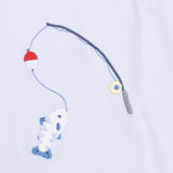 Polo Shortie Romper - Gone Fishing