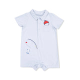 Polo Shortie Romper - Gone Fishing