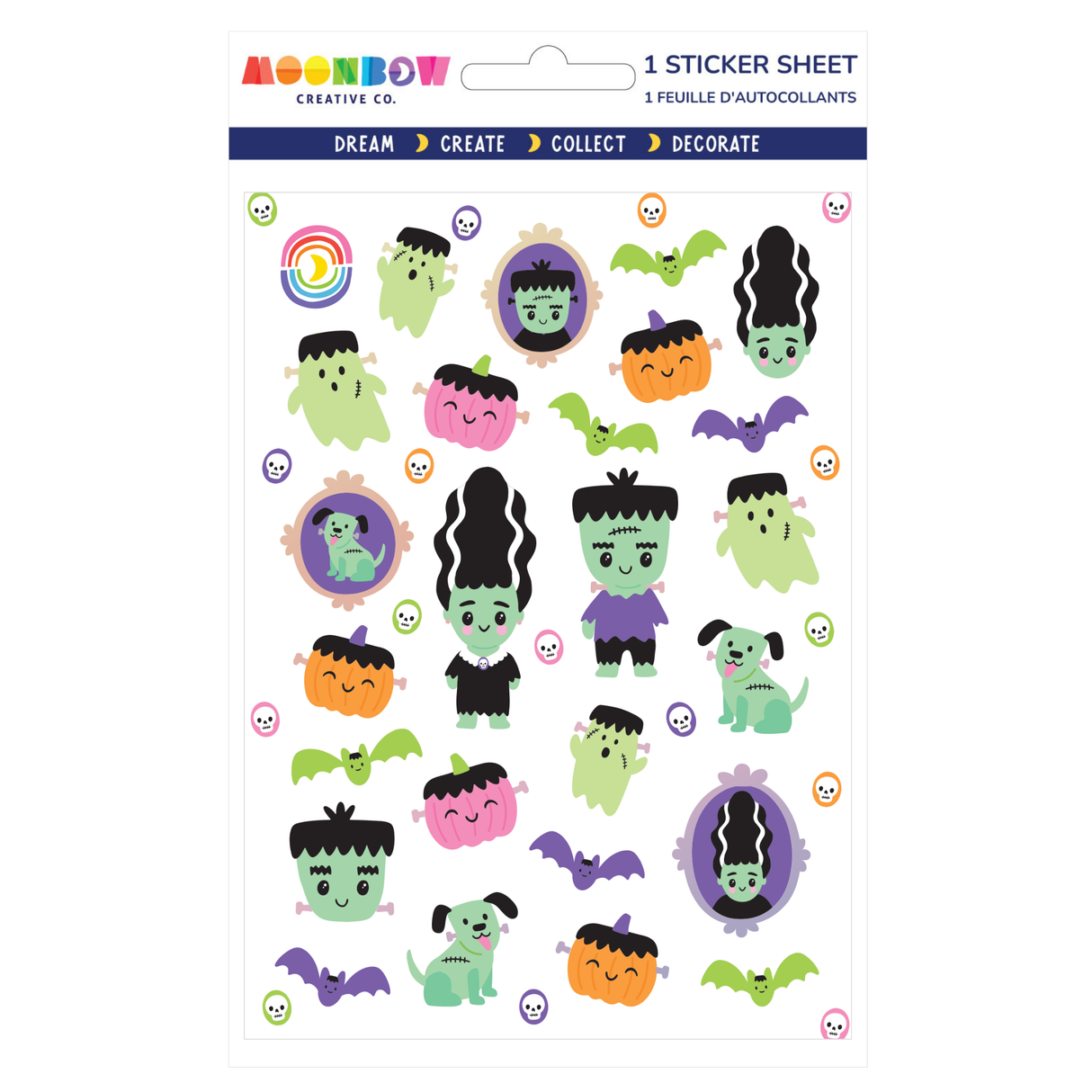 Moonbow Creative Co Stickers - Meet the Frankensteins