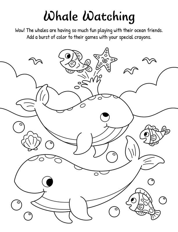 In The Ocean Coloring Set