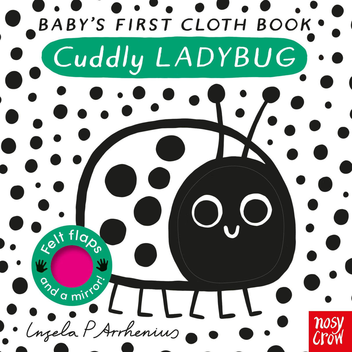 Baby's First Cloth Book - Cuddly Ladybug