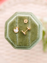 Pierced Co. Screwback Earrings - Chicken