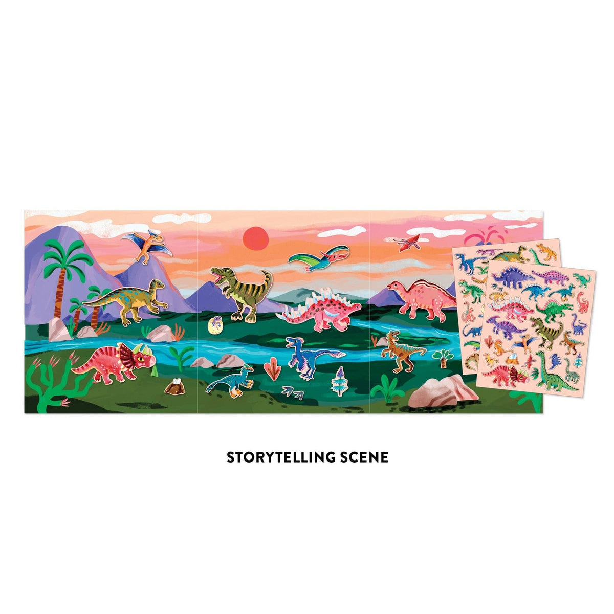 Sticker Play Reusable Activity Set - Dinosaur Park