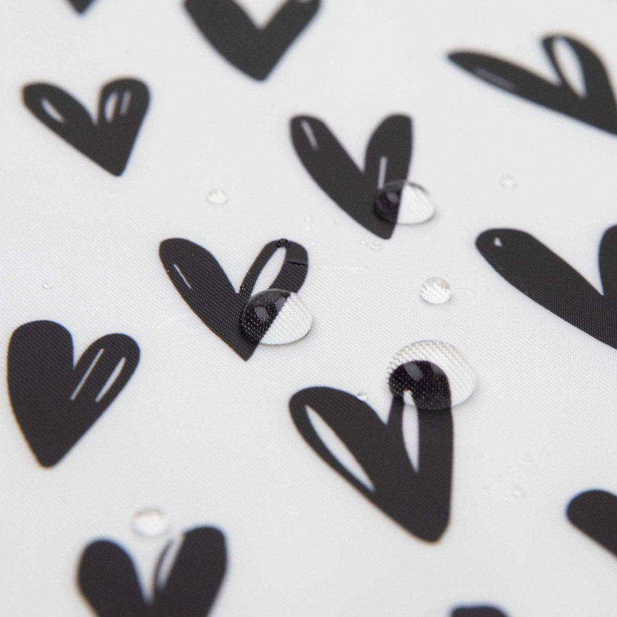 Sleeved Bib - Hearts