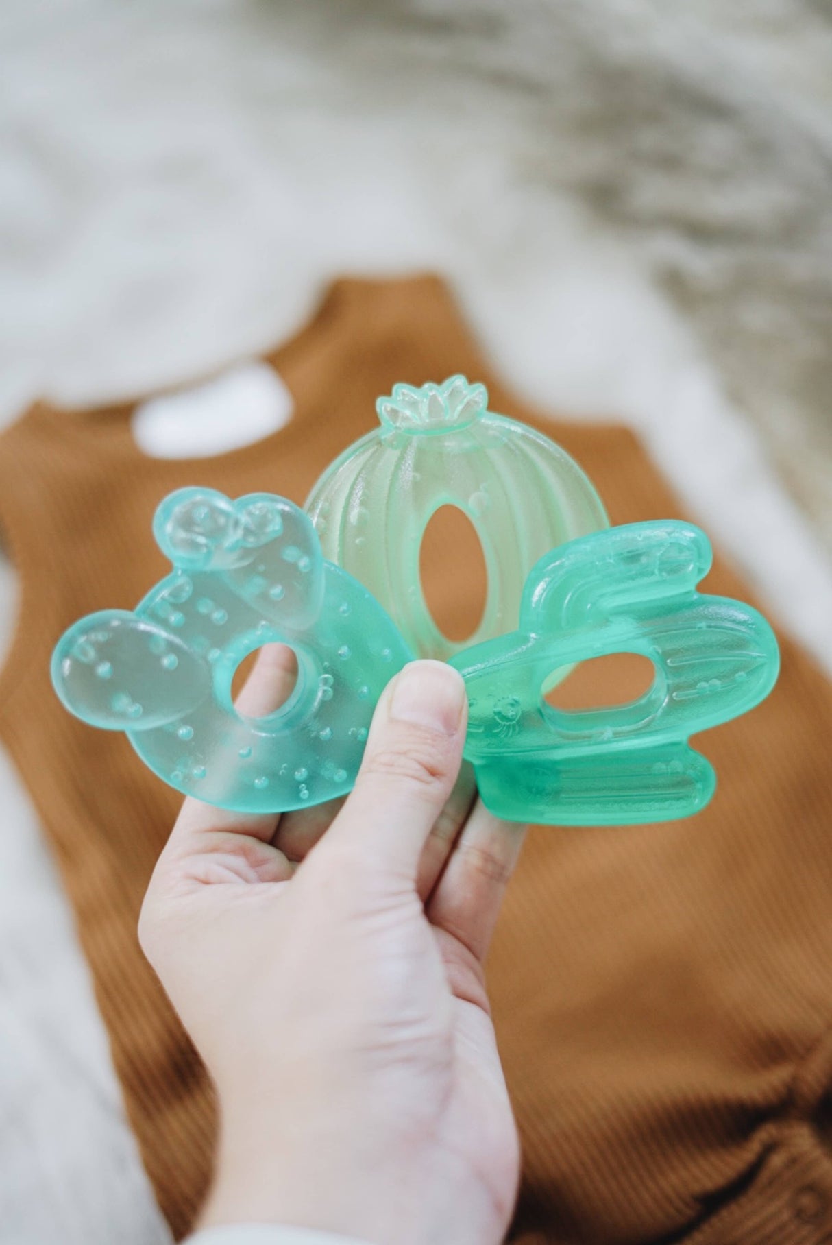 Cutie Coolers Water Filled Teethers - Dino