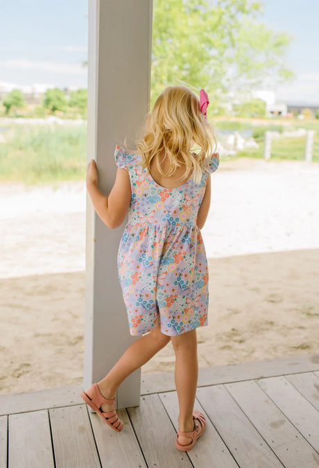 Macie Romper - Butterfly Dream