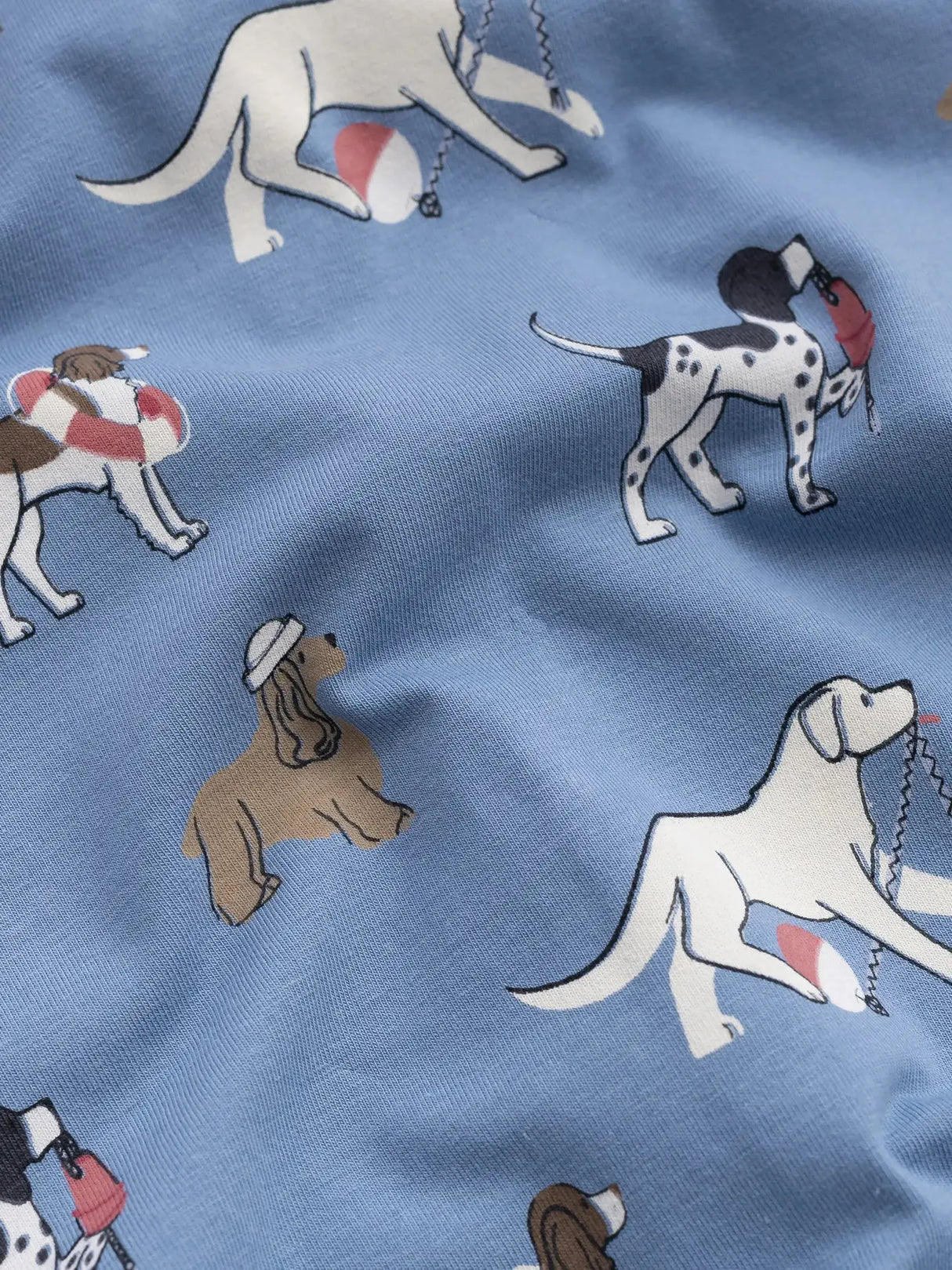 Zip Romper - Nantucket Pups