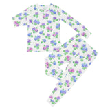 Long Sleeve Pajama Set - Cape Cod Hydrangea