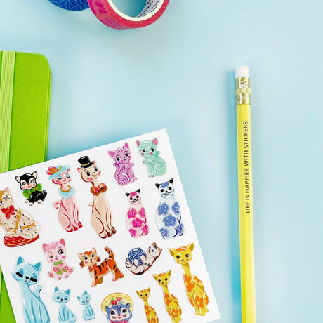 Pipstickers -  Feline Finery