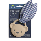 Crinkle Crew -Pink Bow