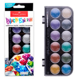 Black Edition Watercolor Palette - Metallic