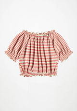 Molo Rafaela Top - Rose Ivory Stripe