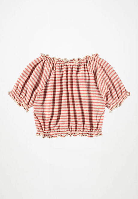 Molo Rafaela Top - Rose Ivory Stripe