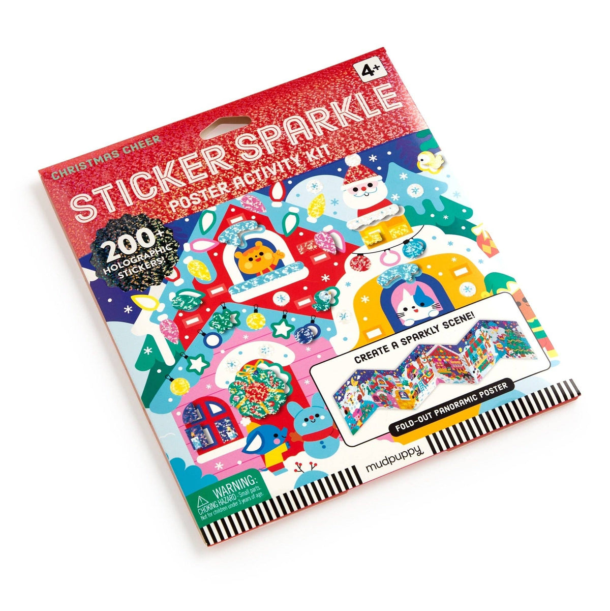 Sticker Sparkle Poster Activity Kit - Christmas Cheer