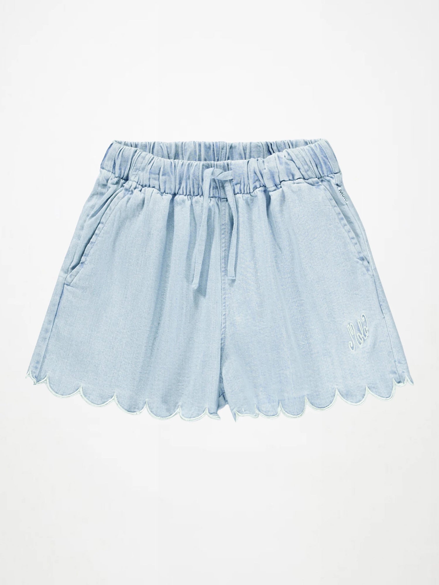 Molo Addie Shorts - Washed Chambray