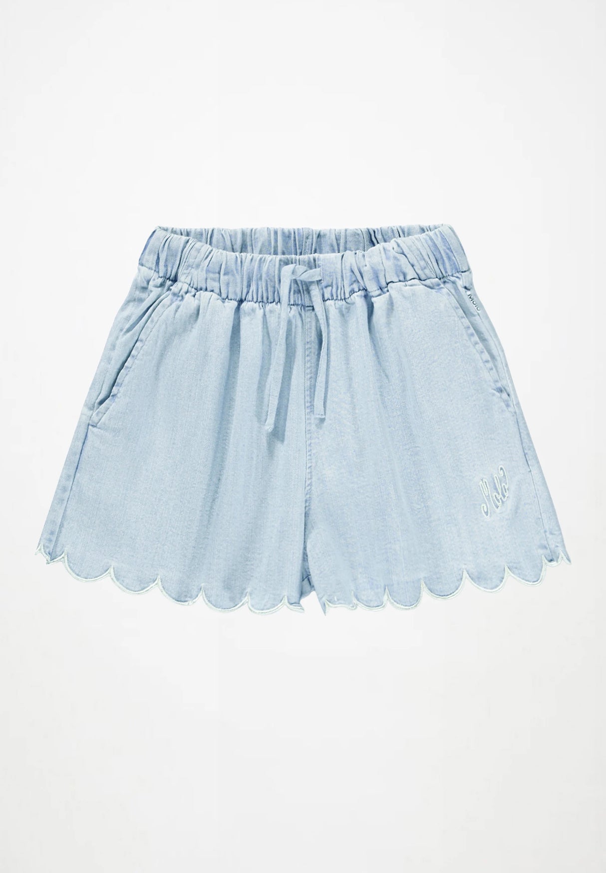 Molo Addie Shorts - Washed Chambray