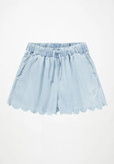 Molo Addie Shorts - Washed Chambray