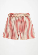 Molo Alexis Shorts - Rose Ivory Stripe