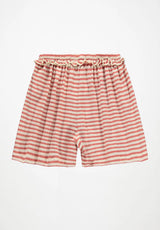 Molo Alexis Shorts - Rose Ivory Stripe