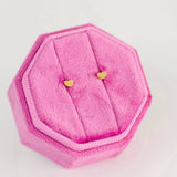 Pierced Co. Screwback Earrings - Tiny Classic Heart