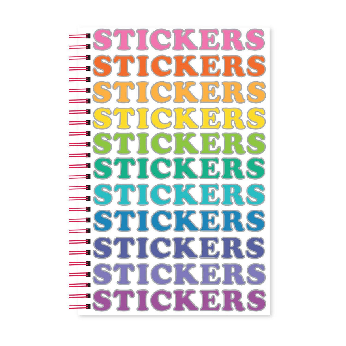 Pipstickers - Colorful Reusable Sticker Book