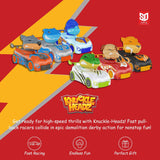 Knuckle-Headz Head Poppin' Crash Racers - Twin Pack