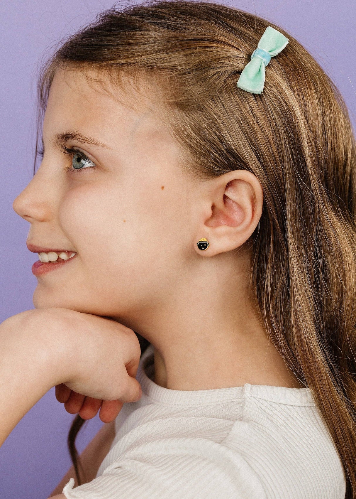 Pierced Co. Screwback Earrings - Rainbow & Pot of Gold