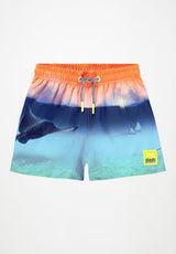 Molo Niko Swim Trunks - Into the Sunset