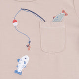 Crew Neck Tee and Short - Gone Fishing