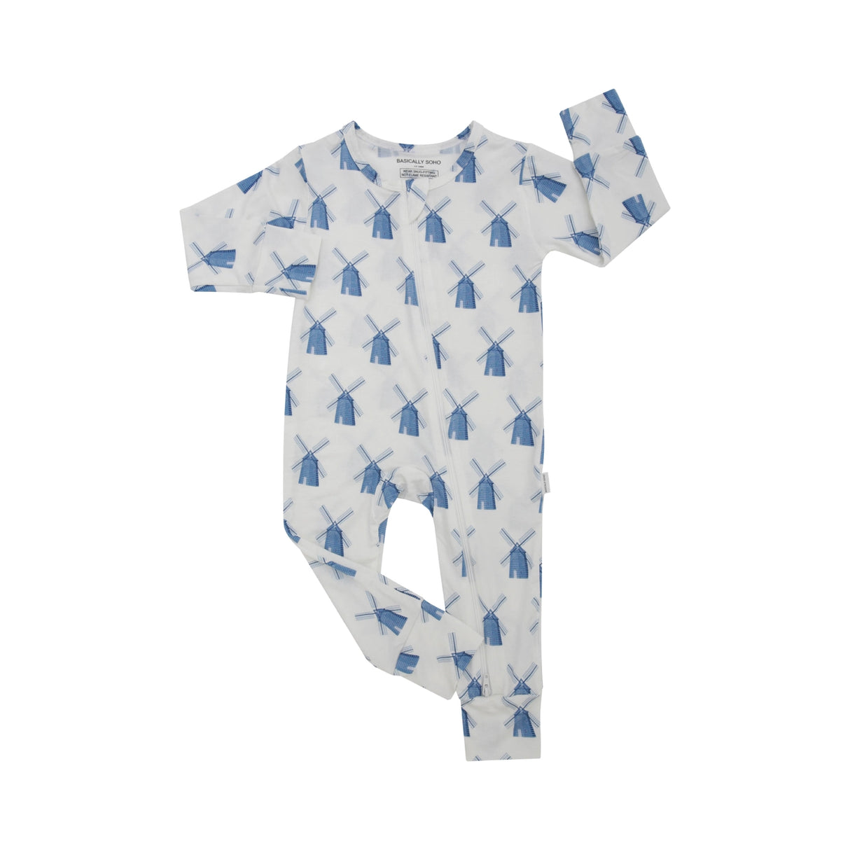 Zip Romper - Windmill